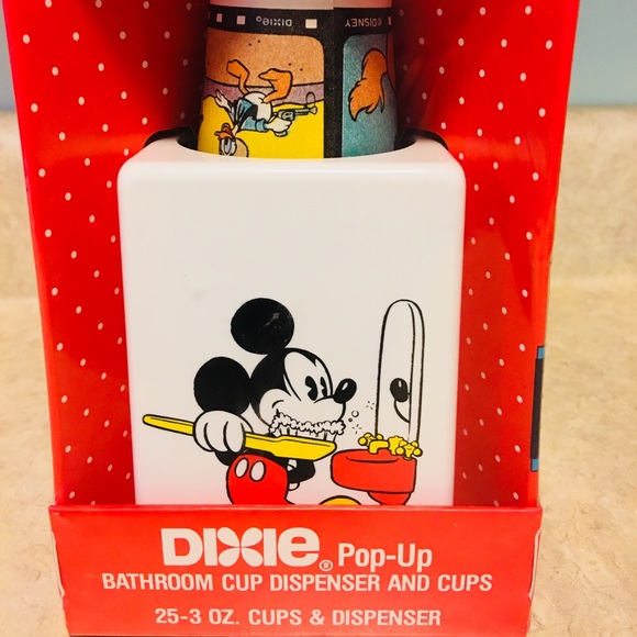 Dixie Other - NWT Dixie Pop Up MICKEY MOUSE  Cup Dispenser